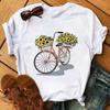 Printed T-Shirt Women'S Short-Sleeved Women'S Clothing