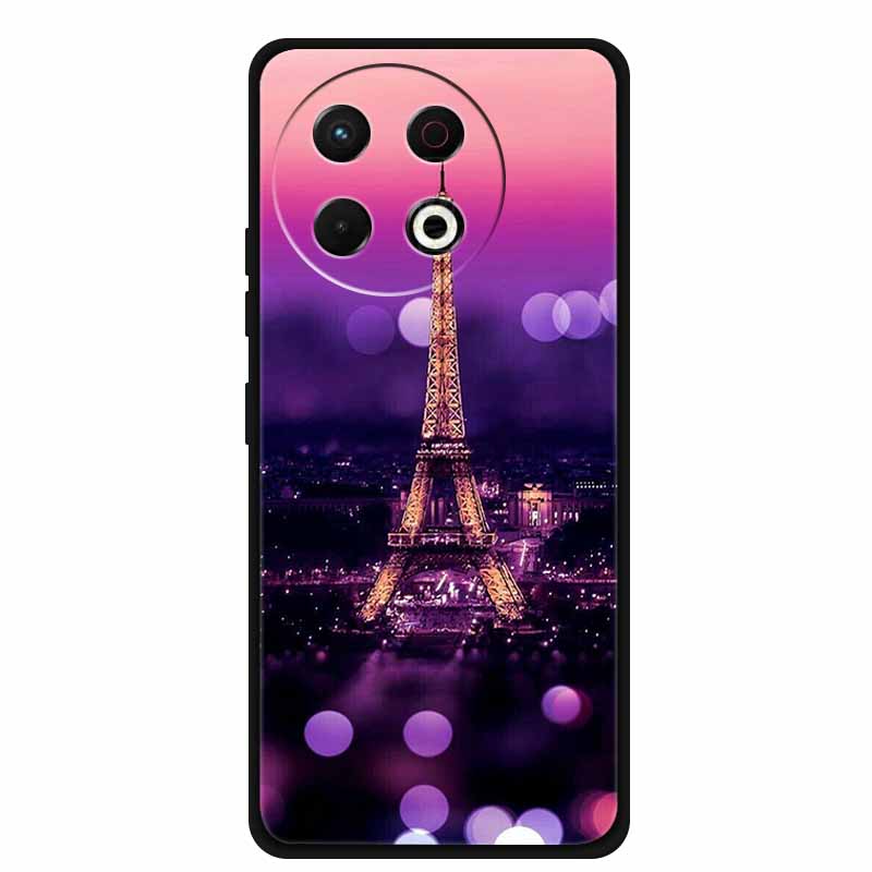 Чехол для Tecno Spark 30 Pro 4G Spark30 Pro Coque Черный Силиконовый Мягкий Задний Чехол Чехол для Телефона Tecno Spark 30 Pro 30Pro Сумка