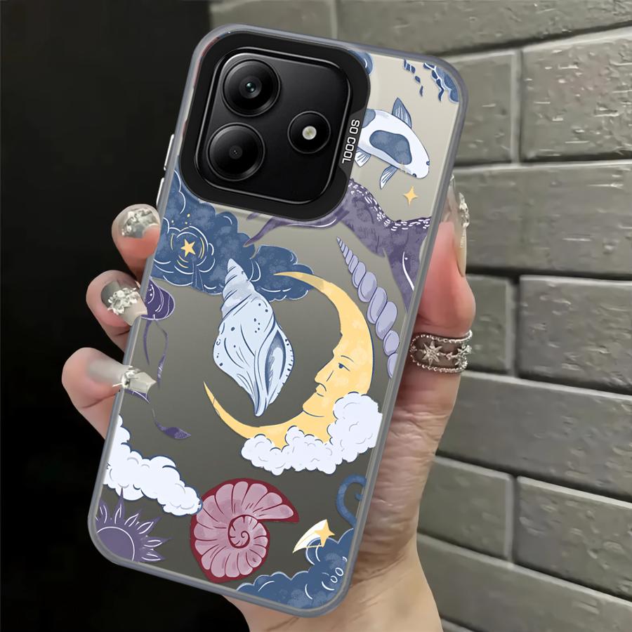 Чехол со странными узорами для Xiaomi Redmi 9T 13C Note 9 10 A1 A2 Plus 10C 14C 9C K60 A5 12C Задняя крышка телефона