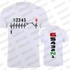 Летняя модная футболка Homme 1N23456 Мотоциклетная коробка передач Пульс Байкерский принт Футболка Повседневная футболка для мужчин Уличная одежда