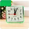 Cute Clock Bedroom Desk Square Small Bed Compact Travel Quartz  Alarm Clock for Student ADM