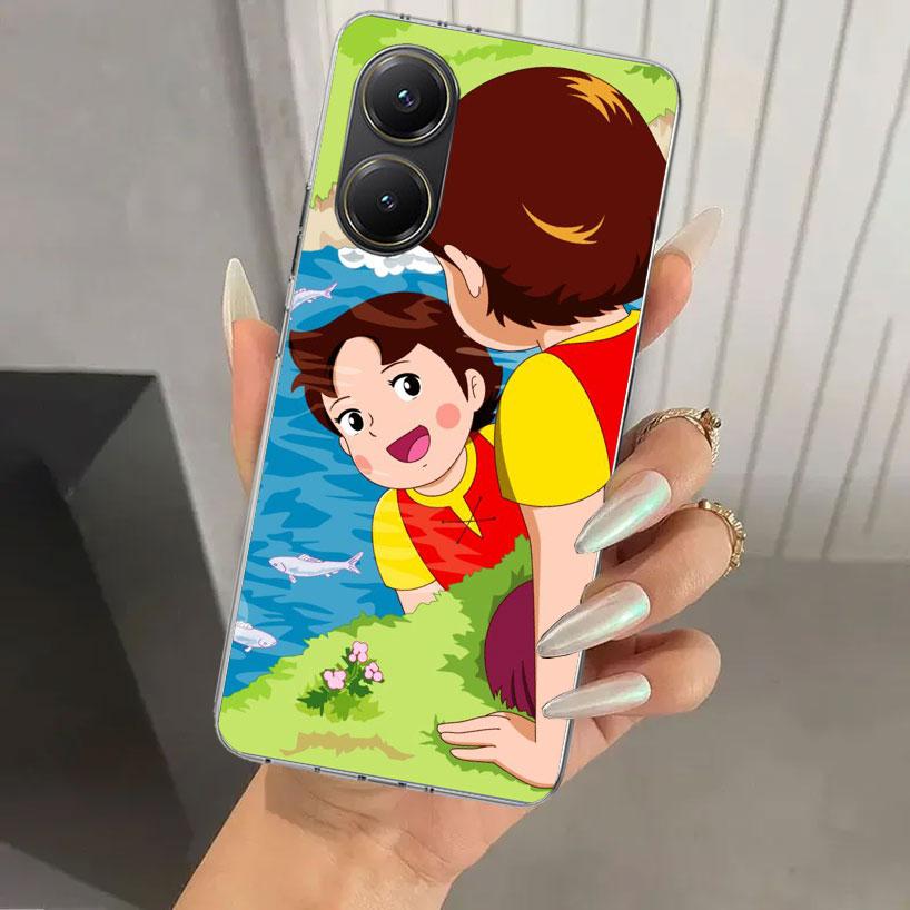 Милый мультяшный чехол Heidi для Xiaomi Poco X5 X6 X7 Pro F7 Ultra M7 Redmi 15 15C 13 13C 12 12C 10 10A 10C 9 9A 9C 9T Оболочка Po