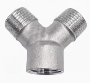 1/4" 3/8" 1/2" 3/4" 1" 1-1/4" 1-1/2" 2" BSP Резьба внутренняя Y-образный 3-ходовой Соединитель Муфта Разветвитель Трубопроводная арматура из нержавеющей стали 304