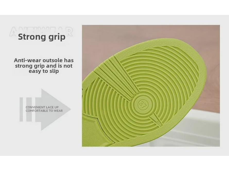 Женские кроссовки в гонконгском стиле: 2024 Модные повседневные белые спортивные туфли на шнуровке