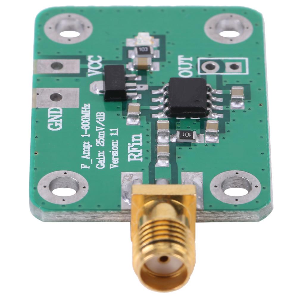 Логарифмический детектор измерителя мощности радиочастот 1-600 МГц -74 дБм до 18 дБм обнаружение радиочастот