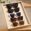 5PCS Women Plastic Large Cat Eye SunGlasses For Daily School Beach Travel Party Clothing Accessories