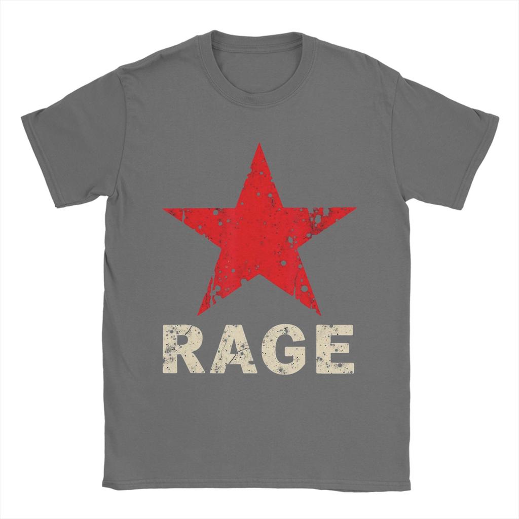 Хлопковая футболка Rage Against the Machine для взрослых Пляжная Y2K Ретро Дышащие Модные Крутые Футболки Оверсайз Повседневная Одежда