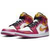 Мужские кроссовки Air Jordan 1 Mid Día de Muertos фиолетовые DC0350-100