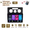 2 Din Android автомобильный радиоприемник мультимедийный видеоплеер для Volkswagen Caddy 2K 3 III 2004-2010 навигация GPS WIFI головное устройство 1 + 16 ГБ
