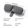 RUN1 Double Clip Sunglasses Holder Leather Eyeglass Ticket Clip For Volkswagen VW Passat Golf 4 5 6 Tiguan Polo Scirocco Jetta CC