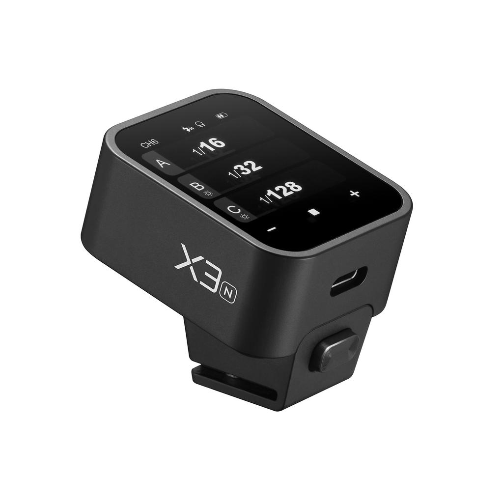 GODOX X3S 2.4G Wireless Flash Trigger Transmitter TTL Autoflash with Large OLED Touchscreen