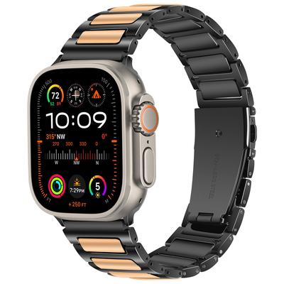 Для Apple Watch Series 10 42 мм/9 8 7 41 мм/SE (2023) SE (2022) SE 6 5 4 40мм/3 2 1 38мм Спортивный ремешок для часов Цинковый сплав Браслет