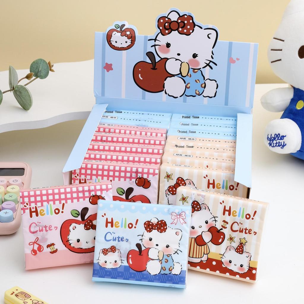 Sausage Dog Cartoon Portable Tissue Bag for Kids