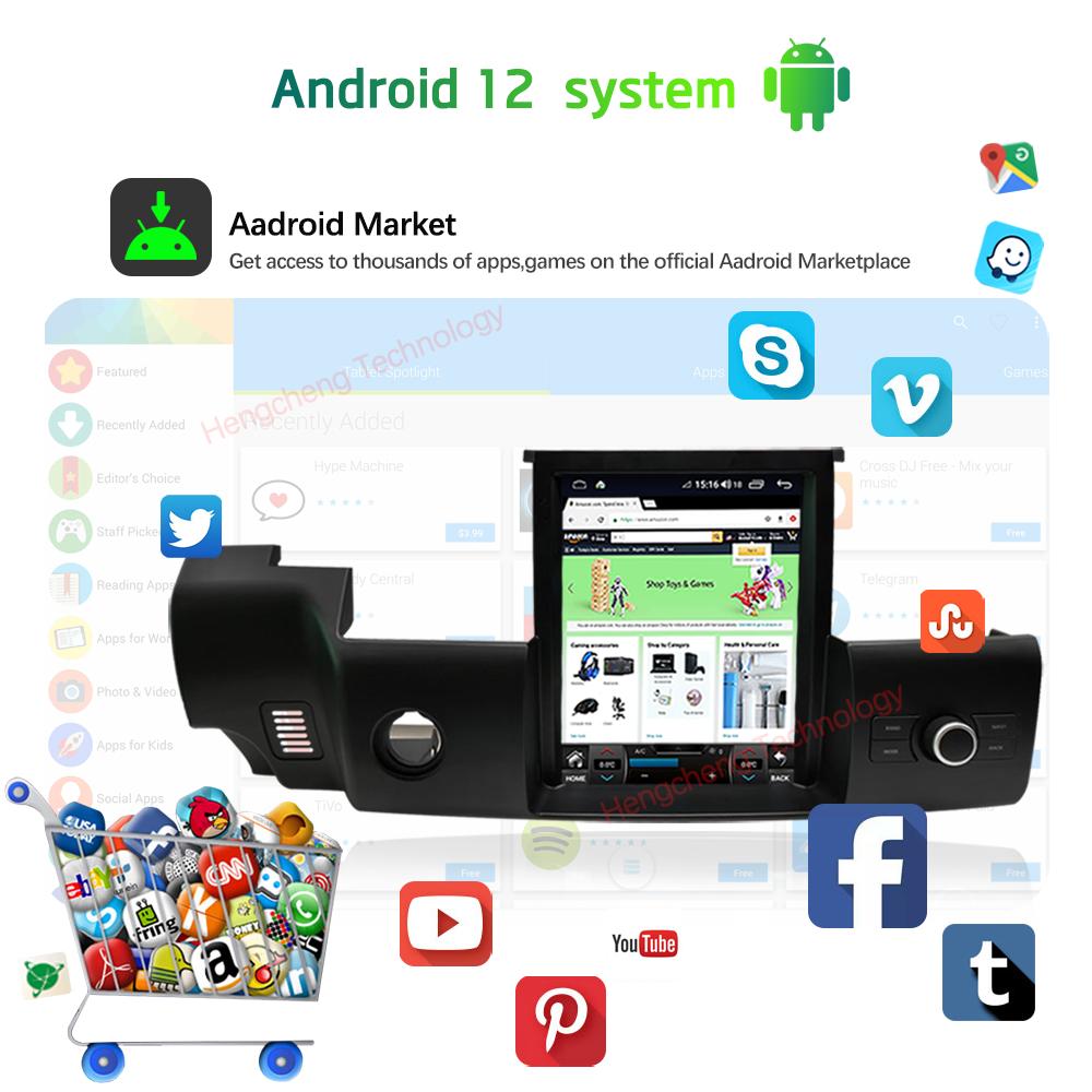 10.4-дюймовый автомобильный мультимедийный видеоплеерДля Land Rover Range Sport L320 2010-2013 GPS-навигация Android12 8+128G 8-ядерный CarPlay 4G