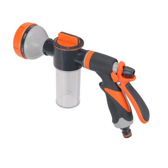 Садовый шланг Насадка 8 Струйный распылитель для полива цветов, мойки автомобилей, душа для домашних животных