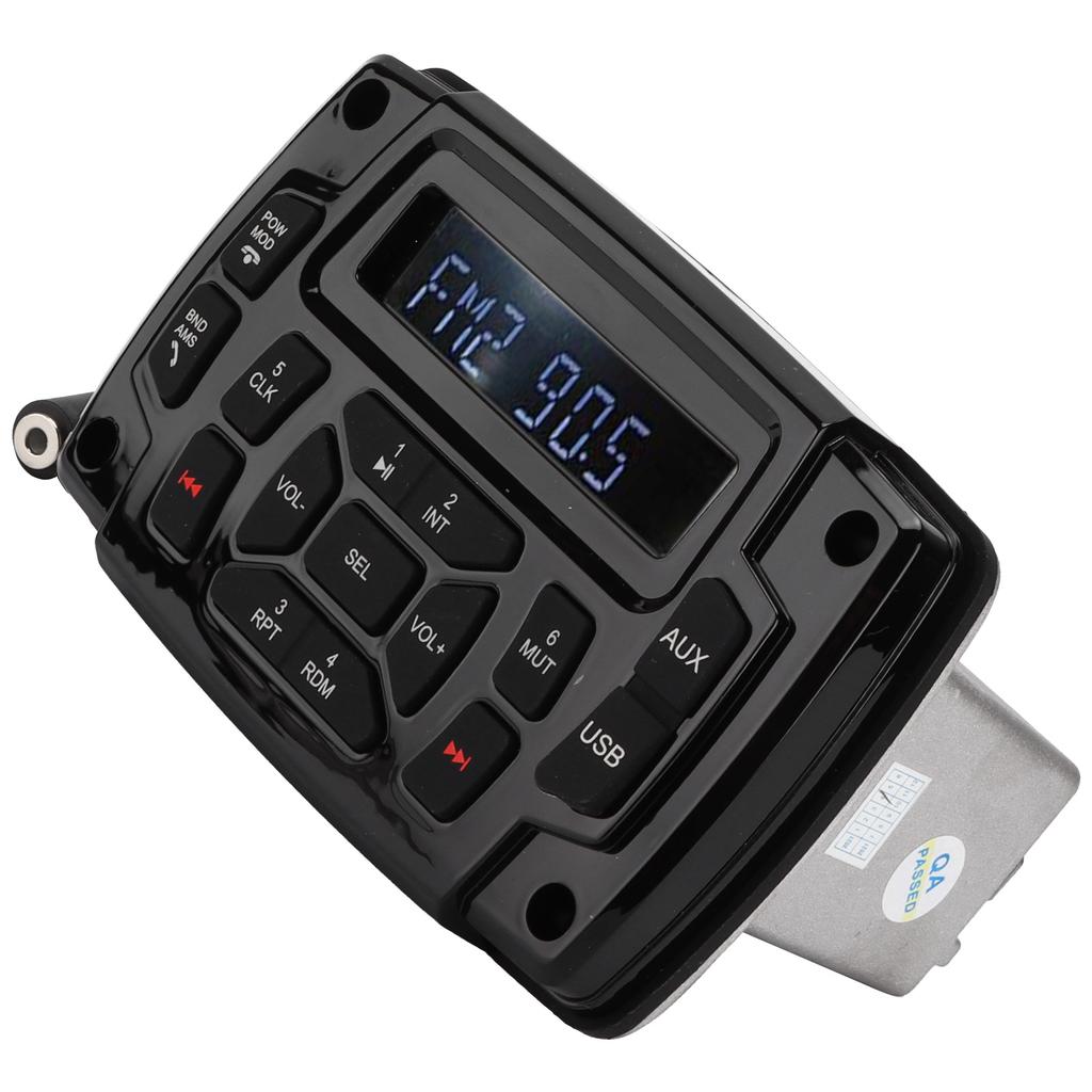 Bluetooth MP3-плеер USB-радио Звуковая система IP66 Водонепроницаемая для ванной комнаты Лодка Яхта Автомобиль Мотоцикл