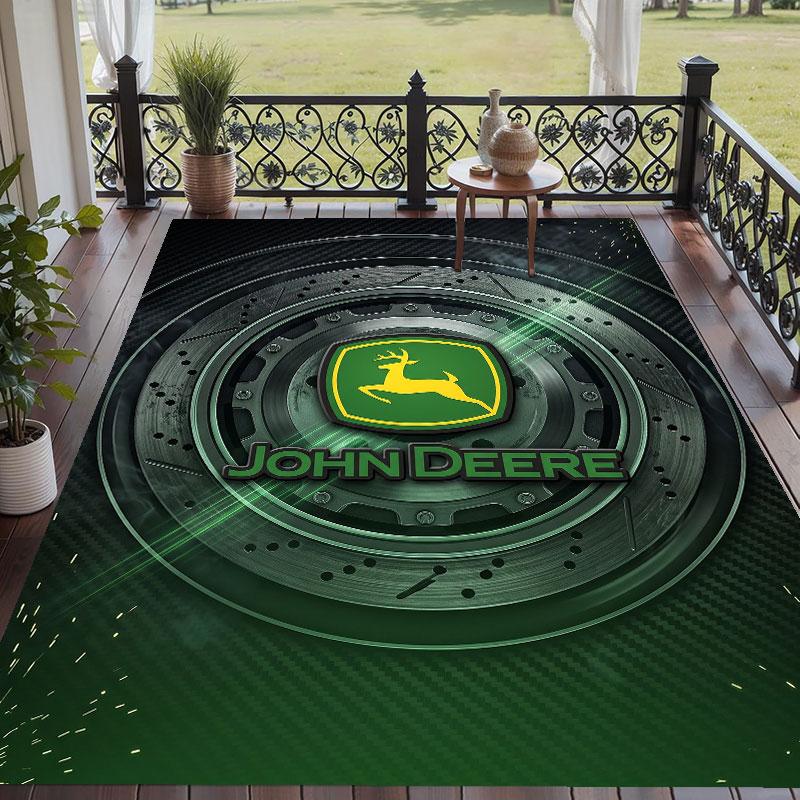 Мягкий ковер для пола с рисунком John Deere, ковер для гостиной, декоративный коврик для украшения комнаты дома
