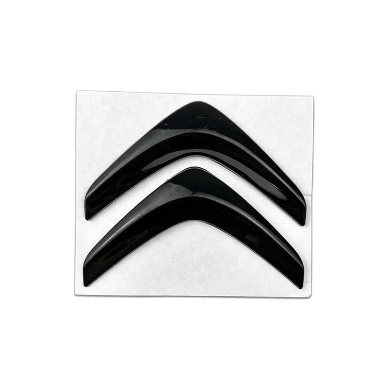 ZCAXR1 Metal 10.2x8.6cm Car Front Hood Trunk Emblem Stickers for Citroen C4 C3 C5 C1 C6 C8 DS3 DS5 DS4 DS6 Xsara C-Elysee Picasso Nemo