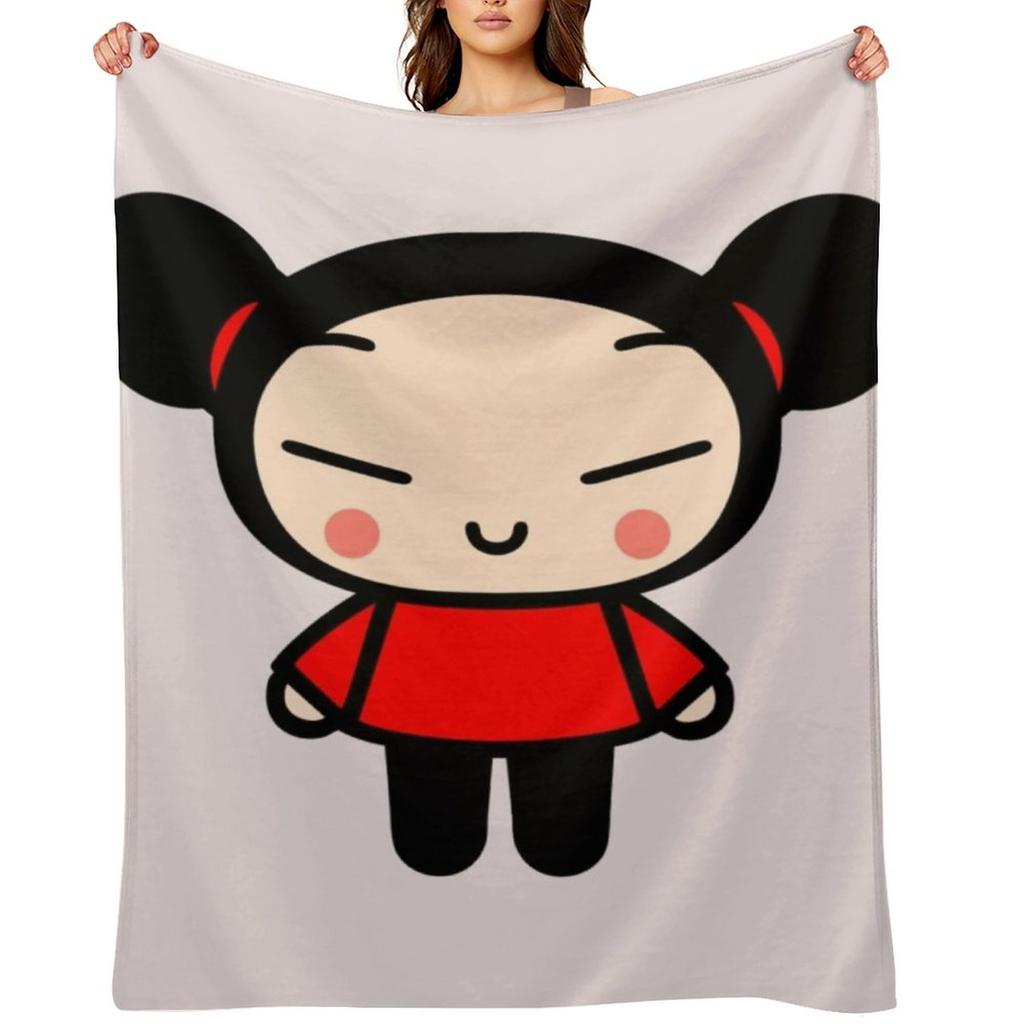 Love Pukka Throw Blanket Plush Furry Sofa Throw Hair Blankets