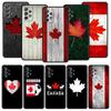 Чехол для телефона Samsung A13 A51 A71 A41 A31 A21S A11 A03S A12 A32 A52 A23 A33 A53 A73 5G Чехол кленовый флаг Канады любовь футбол
