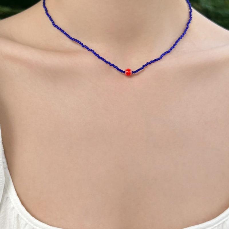 ФАНТАСТИЧЕСКАЯ ПЛАНЕТА богемское ожерелье (СИНИЙ)