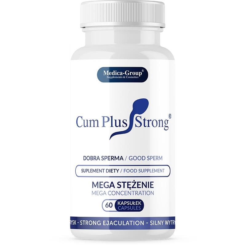 Капсулы Cum Plus Strong - Улучшение вкуса спермы и усиление силы эякуляции - Сексуальная жизнеспособность и удовольствие