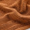 Serviette de toilette invite 30 x 50 cm Tendresse caramel