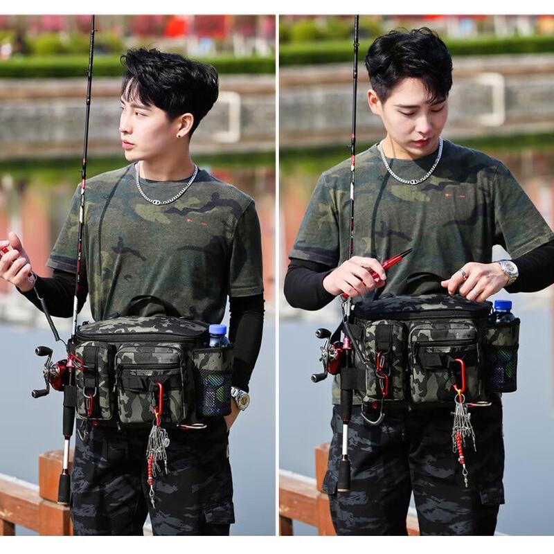 Сумка на пояс и плечо для рыболовных приманок