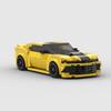 MOC Speed Camaro 347 Набор Строительных Блоков Гоночные Машины Модель Суперкара Декорация Креативный Гараж Игрушки для Мальчиков