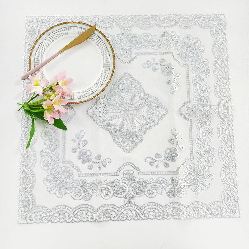 Аметистовая утолщенная скатерть круглая квадратная не стирающаяся маслостойкая скатерть противоскользящая крышка обеденного стола