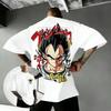 2026 Dragon Ball Goku Japanese Anime Printed Men's T-Shirt for Women pure Cotton Harajuku Y2k Short Sleeve Tshirt Clothing Tee