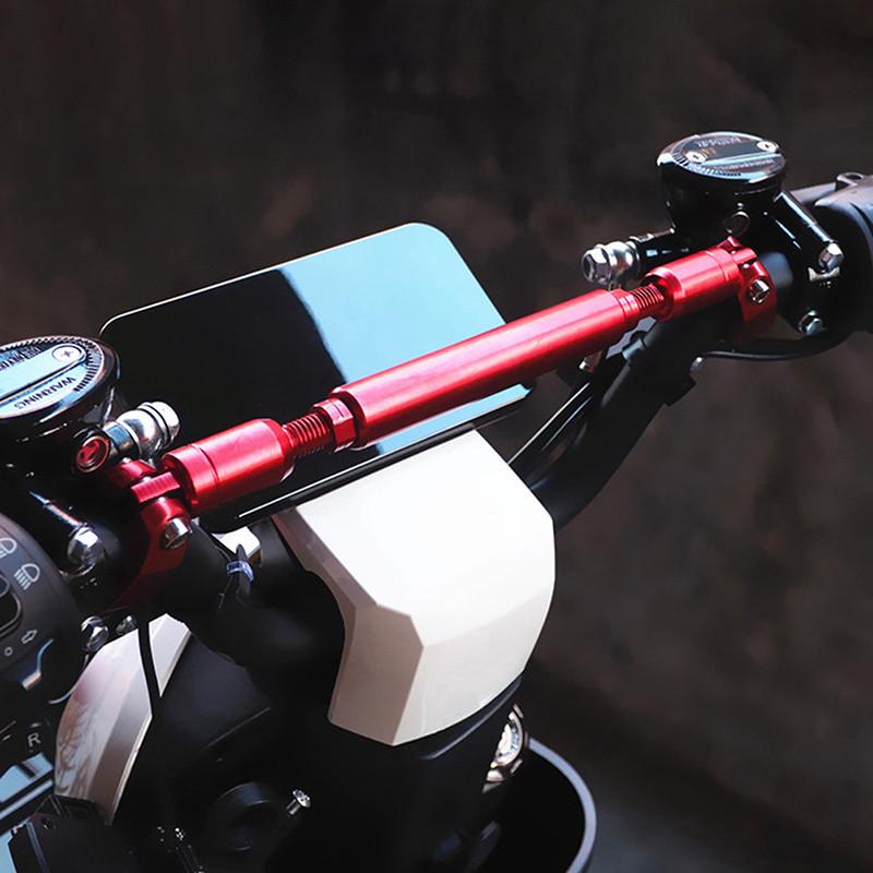 Мотоциклетная перекладина баланса Универсальная для мотоциклетного руля 22 мм Фара Мобильный телефон Кронштейн-удлинитель Выдвижной