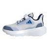 adidas Fortarun Удобные Универсальные Нескользящие Низкие Детские Кроссовки для Бега Детские Кроссовки для Бега Белые Синие IF4097