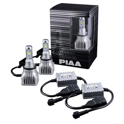 Светодиодная противотуманная фара PIAA 2400 лм 6000 К белая 12 В 16 Вт LEF102 H8/H11/H16 [легкая установка]