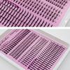 16Rows Bottom Lashes(6-7Mm) And Spikes(15-21Mm) Mix Diy Eyelash Extension Wispy Individual Lash Spikes Clusters Diy Lashes Tools