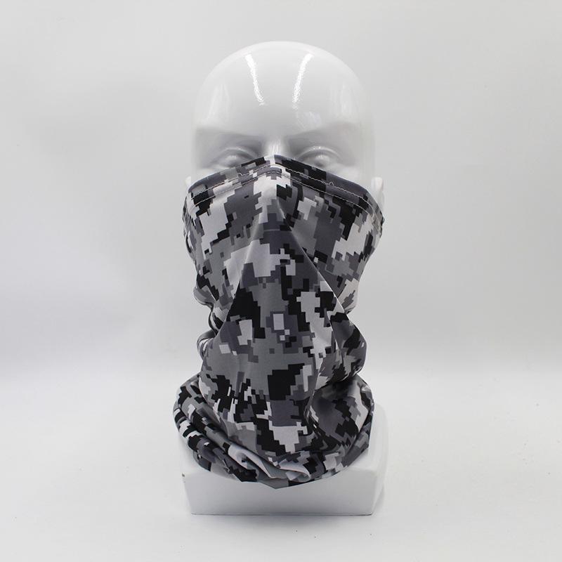 Велосипедный солнцезащитный платок из молочного шелка: Многофункциональный чехол для лица и шеи для езды на велосипеде и рыбалки