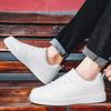 Мода Новые мужские кроссовки легкие летние модные универсальные с плоской подошвой спортивные для мужчин на открытом воздухе повседневные походные белые туфли Zapatillas Hombre