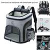 Супербольшая вместительная сумка для кошек, высококачественный многофункциональный рюкзак для собак, портативный рюкзак для использования на открытом воздухе, сумка для кошек на два плеча