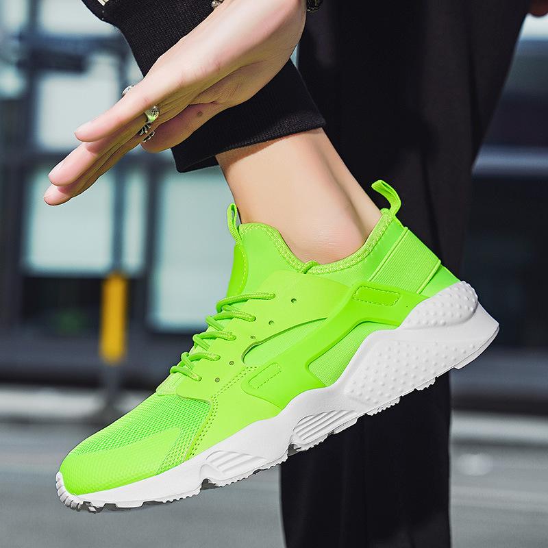 Lightweight Men's Sports Shoes Fly-woven Mesh Foreign Trade 47 Yards Running Quality Men's Shoes Jinjiang Cold Sticky Shoes Sneakers