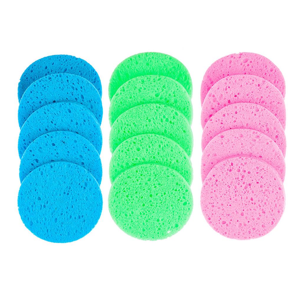 5 шт. Мягкий очищающий отшелушивающий спонж для умывания лица, мочалка для тела, очиститель для лица, компресс-пуховка