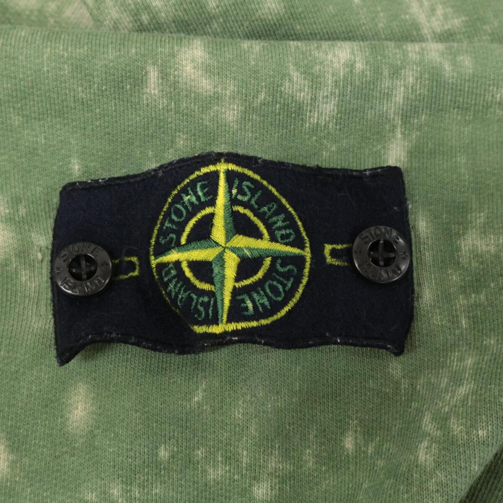 STONE ISLAND [Внутренне Авторизовано] 761561338 Худи/топ пуловер, окрашенный в цвет дайдай, M зеленыйБ/у