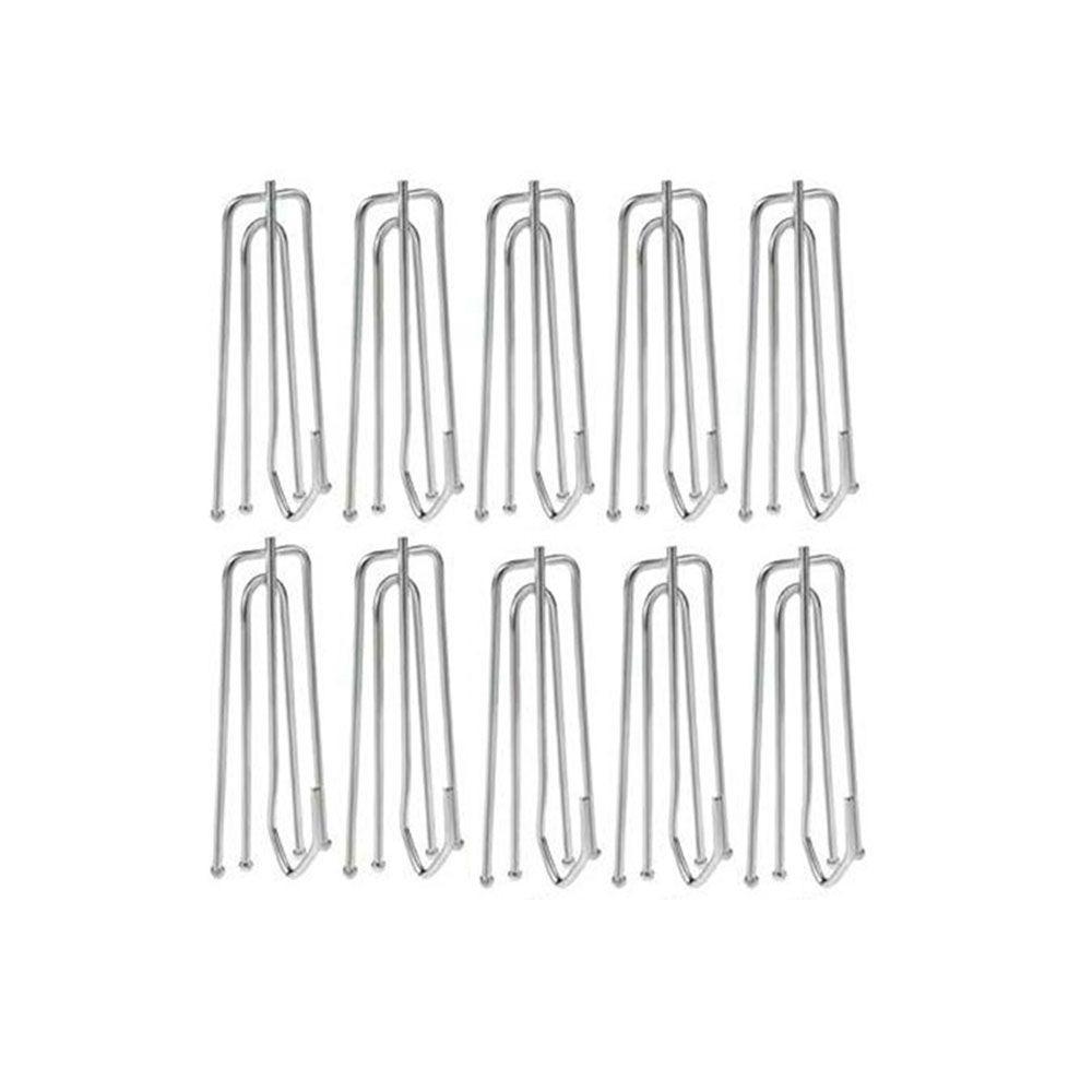 Door Hangers Bathroom Curtain Four-Claw Hook Pleat Clips Drapery Hook Drapes Pin Curtain Hooks