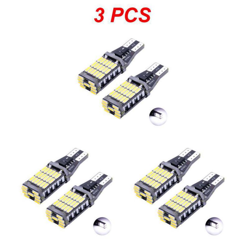 1~4 шт. 2x Canbus T15 W16W светодиодные лампы заднего хода 4014SMD автомобильные светодиодные задние фонари для 5 серии E60 E61 F10 F11 F07 Mini