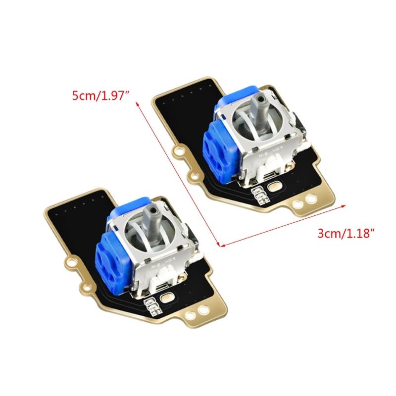 2Pc Electromagnetic Joystick Module for Left Right Analog Stick Repair Kit Thumbstick Replacement Accessories