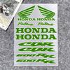 For Honda Stickers Moto Sticker Auto Body Bumper Windows Motorcycle Laptop Walls Vinyl Decal Car Tuning AccessoriesLA4 
