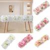 50x20cm For Home Decor Silk Hydrangea 3D Backdrop Wall Panel Artificial Flower