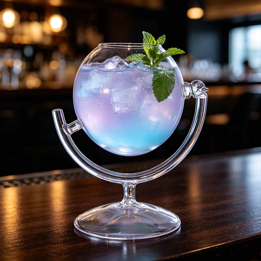 Transparent Wine Cup Creative Cold Drink Cup Drinkware Straw Cup Juice