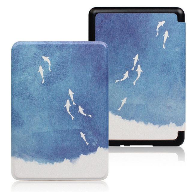 For Kindle Paperwhite 11th Smart Case Painted Premium Cover for Kindle 10th Magnetic Protective Slimshell for Kindle Oasis 9th