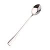 Stainless Steel Coffee Spoon Pointed Stirring Spoon Round-Tipped Spoon Ice Spoon Long-Handled Spoon Thickened