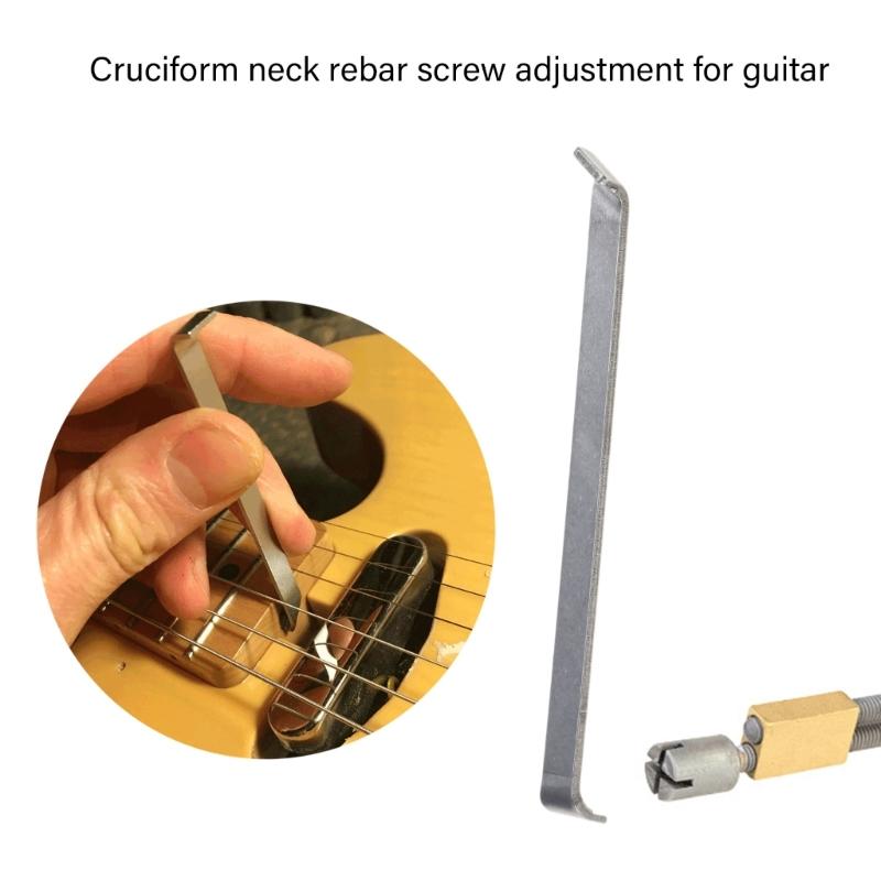 Guitar Trusses Adjustment Rod Wrench Stainless Steel Wear Resistant for Guitar Repair Luthier Adjust Tool